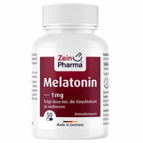 Maisto papildas Melatoninas 1mg Zein Pharma N50