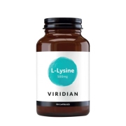 Maisto papildas L- Lizinas L-Lysine Viridian 500 mg N90