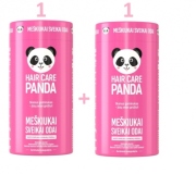 AKCIJA 1+1 Maisto papildas Hair Care Panda Meškiukai sveikai odai (guminukai) N60