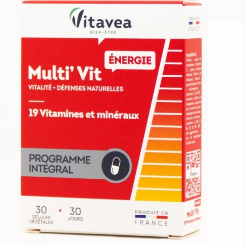 Maisto papildas 12 vitaminų ir 7 mikroelementai Vitavea N30