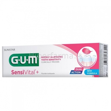 Dantų pasta jautriems dantims SensiVital G.U.M 75ml