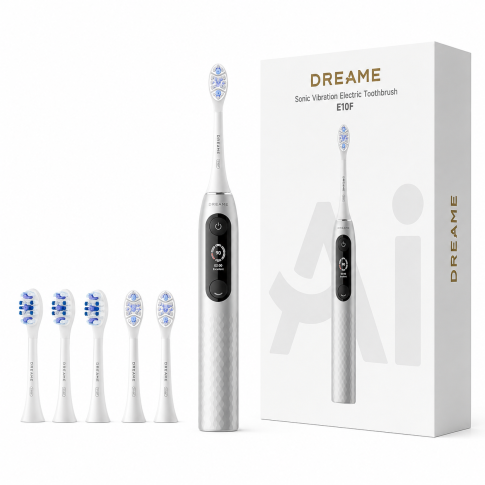 Elektrinis dantų šepetėlis Dreame Sonic E10F Set Sidabrinis