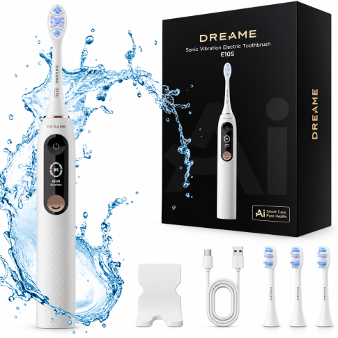 Elektrinis dantų šepetėlis Dreame Sonic E10S Set Rožinis