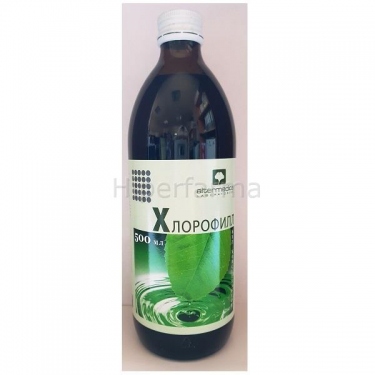 Maisto papildas CHLOROFILAS iš liucernos 500ml
