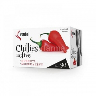 Maisto papildas Chillies Active Virde N90