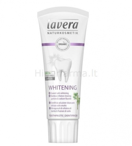Dantų pasta Whitening Lavera 75ml
