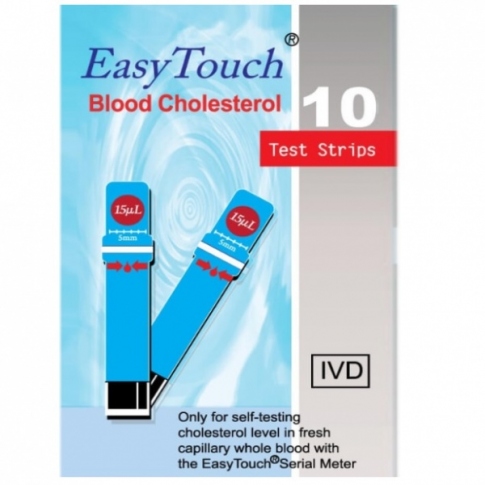 Cholesterolio tyrimo juostelės EasyTouch N10