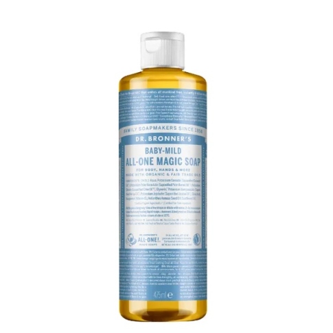Skystas muilas BABY-MILD ekologiškas, Dr. Bronner 475ml