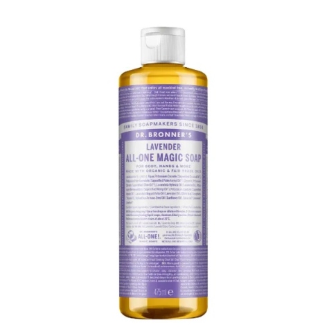 Skystas muilas LAVENDER ekologiškas, Dr. Bronner 475ml