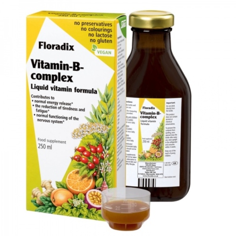 Maisto papildas FLORADIX Vitamin-B-Complex 250ml