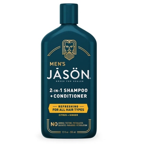 Šampūnas ir kondicionierius, gaivinamasis vyrams JASON 355ml