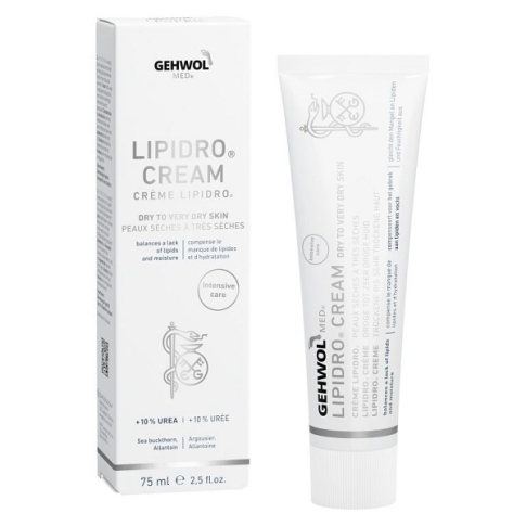 Kremas sausai odai Lipidro GEHWOL med 75ml
