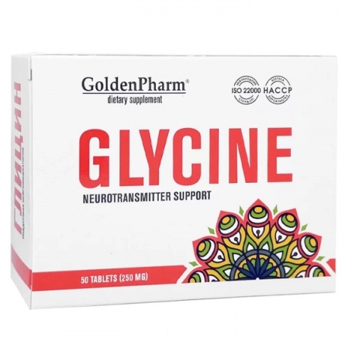 Maisto papildas Glicinas Golden Pharm N50