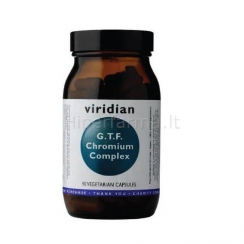 Maisto papildas G.T.F. Chromium Complex VIRIDIAN N90