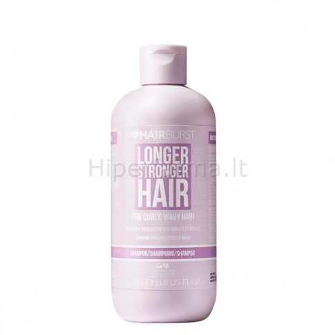 Šampūnas garbanotiems banguotiems plaukams HairBurst 350ml