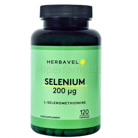 Maisto papildas Selenium 200 µg Herbavel N120