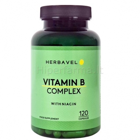 Maisto papildas Vitamin B complex Herbavel N120