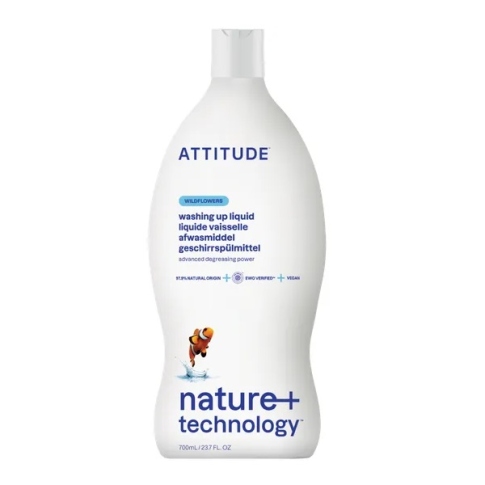 Indų ploviklis lauko gėlių aromato ekologiškas Attitude 700ml