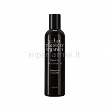 Šampūnas levandų ir rozmarinų normaliems plaukams John Masters organic 236ml