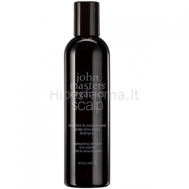 Šampūnas stimuliuojantis galvos odą su šaltmėtėmis John Masters Organics Scalp 473ml