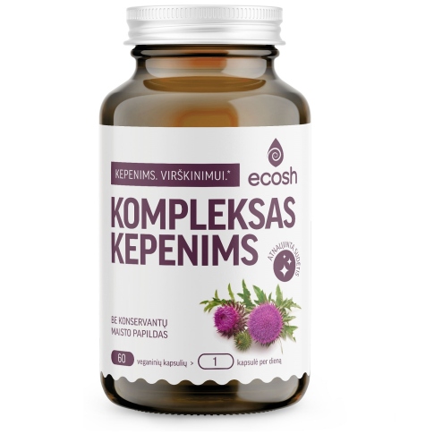 Maisto papildas Kompleksas kepenims Ecosh N60