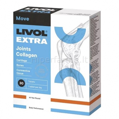 Maisto papildas Joints Collagen Livol Extra N30