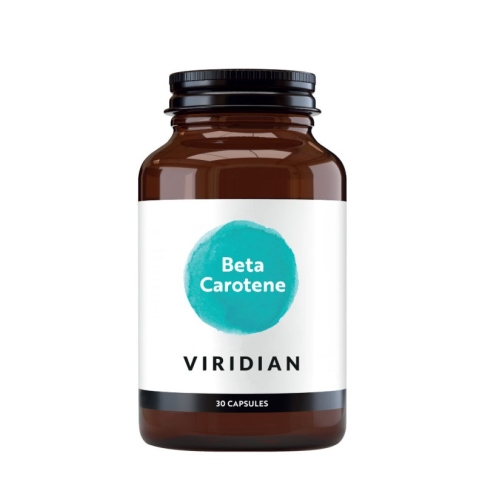 Maisto papildas Beta Karotenas Beta carotene complex Viridian N30