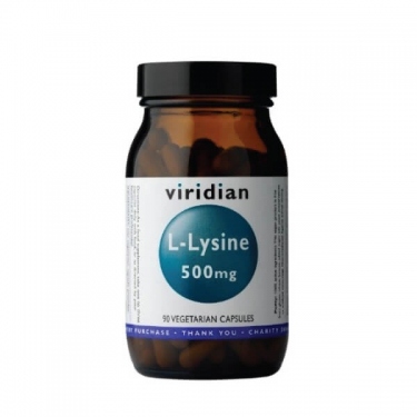 Maisto papildas L- Lizinas L-Lysine Viridian 500 mg N90
