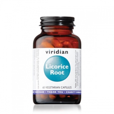 Maisto papildas Licorice Root Saldymedžio šaknis Viridian N60