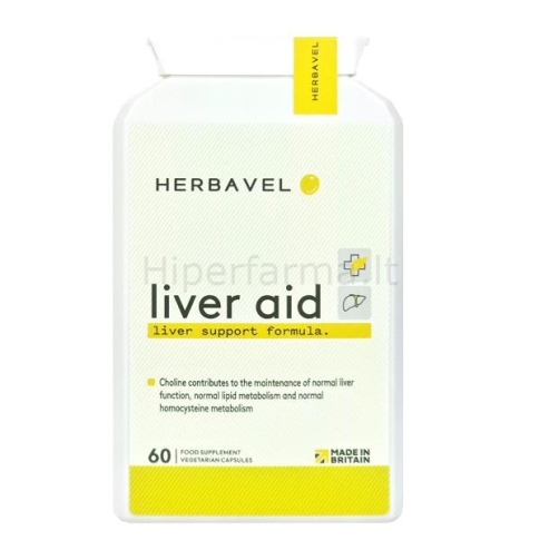 Maisto papildas Liver Support Formula Herbavel N60