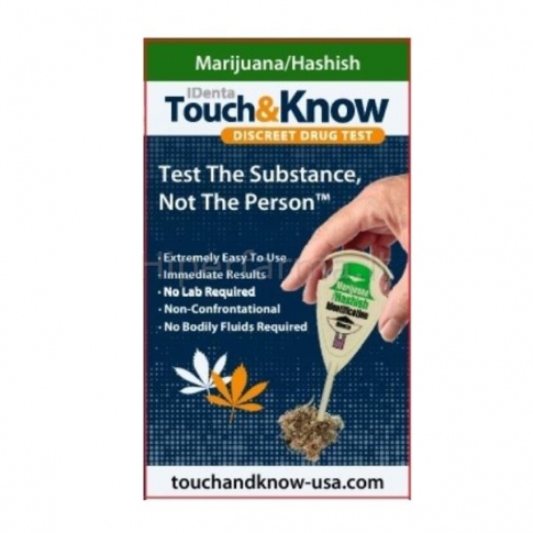 Testas Marihuanos Hašišo Touch&Know N1