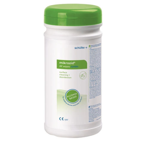 Servetėlės greitai paviršių dezinfekcijai Mikrozid® AF Jumbo Wipes su dėžute N200