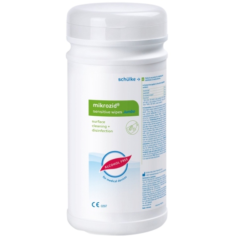 Servetėlės greitai paviršių dez. Mikrozid Sensitive Wipes su dėžute N200