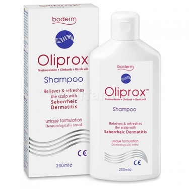 Šampūnas OLIPROX seborėjinio dermatito požymiams lengvinti 200ml