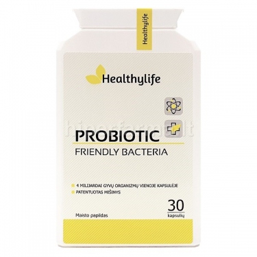 Maisto papildas Probiotic Friendly Bacteria Healthylife N30