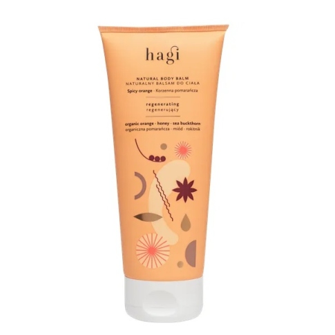 Regeneruojamasis kūno balzamas SPICY ORANGE, Hagi 200ml