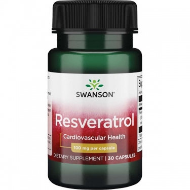 Maisto papildas Resveratrolis 100mg Swanson N30