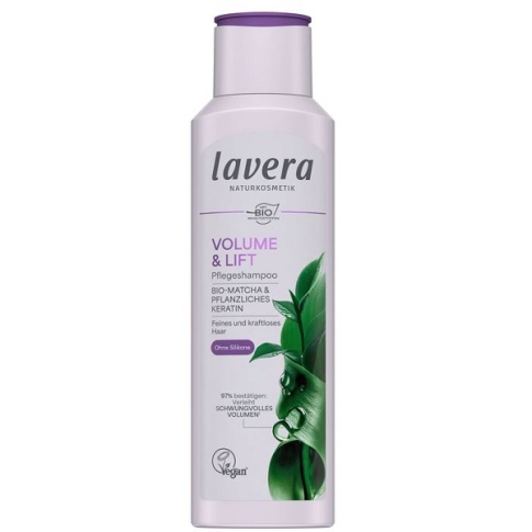 Šampūnas didinantis apimtį VOLUME & LIFT Lavera 250ml
