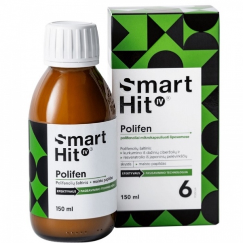 Maisto papildas SmartHit IV Polifen 150ml