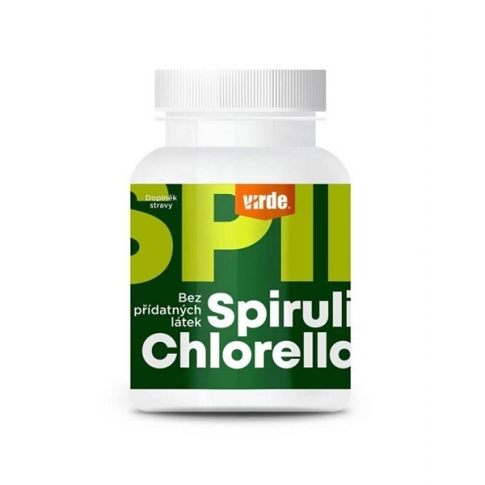 Maisto papildas Spirulina + Chlorella VIRDE N100