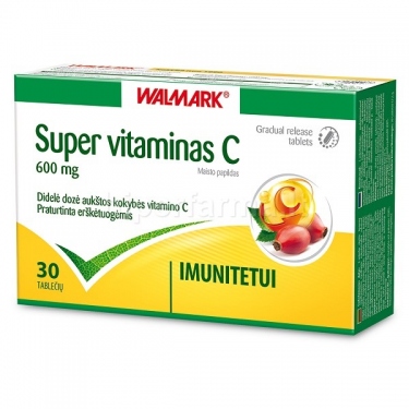 Maisto papildas Super vitamin C Walmark N30
