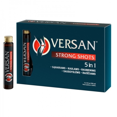 Maisto papildas Versan Strong Shots geriamosios dozės 5in1 N14