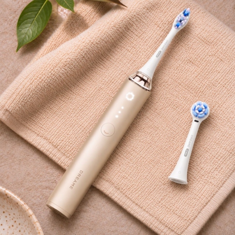 Elektrinis dantų šepetėlis Dreame Sonic Vibration 2-in-1 X10F Auksinis