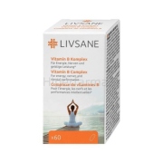 Maisto papildas vitaminų B kompleksas Livsane N60
