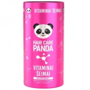 Maisto papildas Hair Care Panda Vitaminai šeimai 300g (guminukai) N60