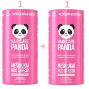 AKCIJA 1+1 Maisto papildas Hair Care Panda Meškiukai nuo streso (guminukai) N60
