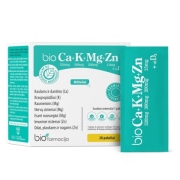 Maisto papildas BioCa+K+Mg+Zn su vitaminu D3 N28