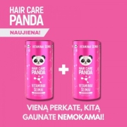 AKCIJA 1+1 Maisto papildas Hair Care Panda Vitaminai šeimai 300g (guminukai) N60