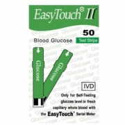 Gliukozės tyrimo juostelės EasyTouch II N50