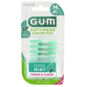 Guminiai dantų krapštukai GUM SOFT-PICKS Comfort flex N40